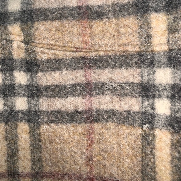 Vintage Burberry Wool Miniskirt - Picture 2 of 9
